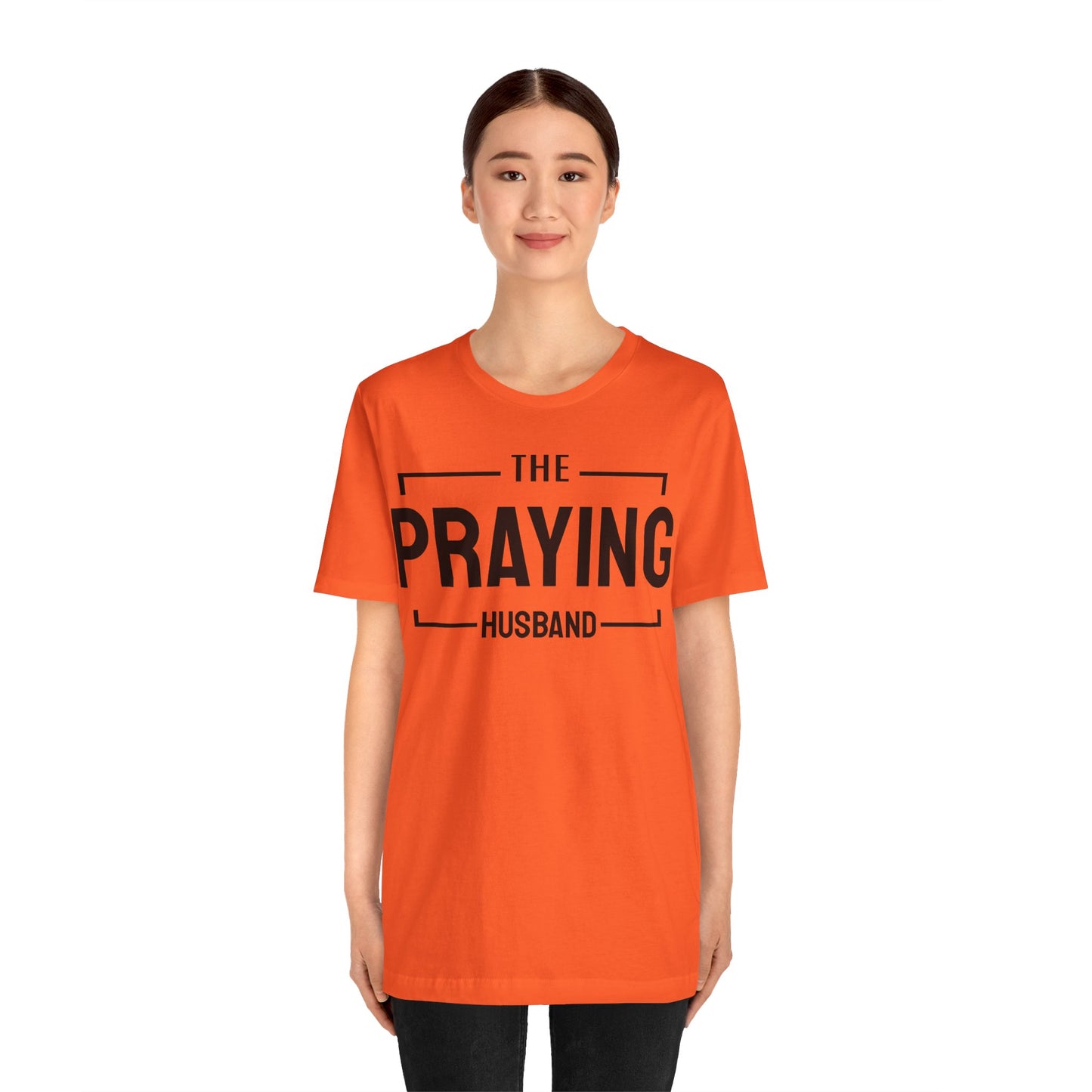 Praying Husband - Couples Collection Unisex Jersey Short Sleeve Tee