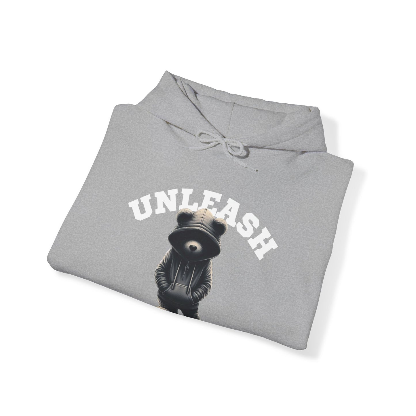 Unleash Urban Cool Bear Hoodie