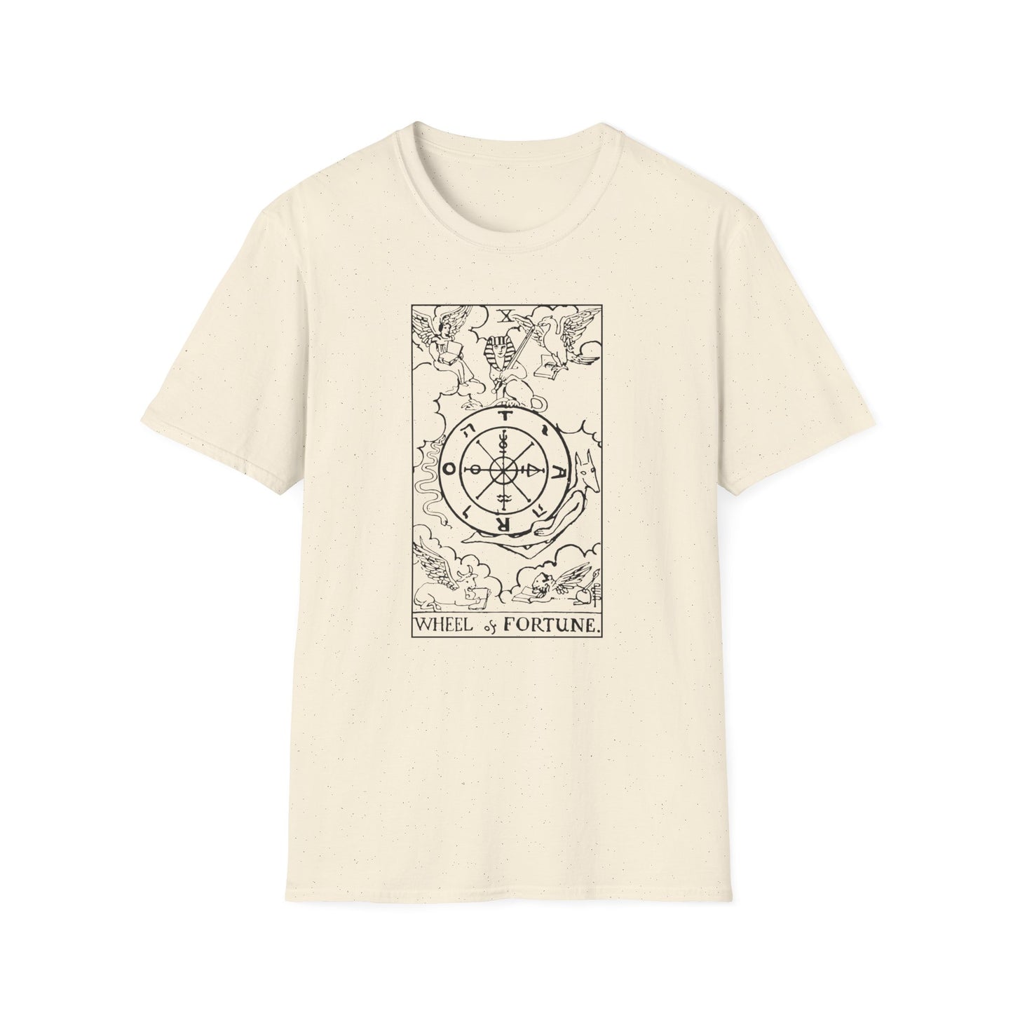 Wheel of Fortune - Arcana Collection Unisex Softstyle T-Shirt