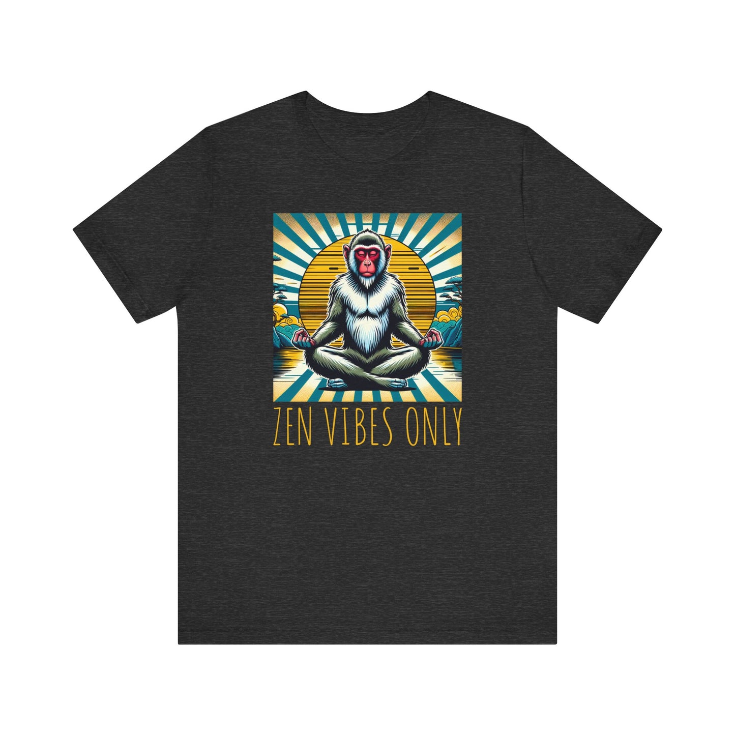 Stay Zen Collection -  Zen Monkey Classic Unisex Tshirt.