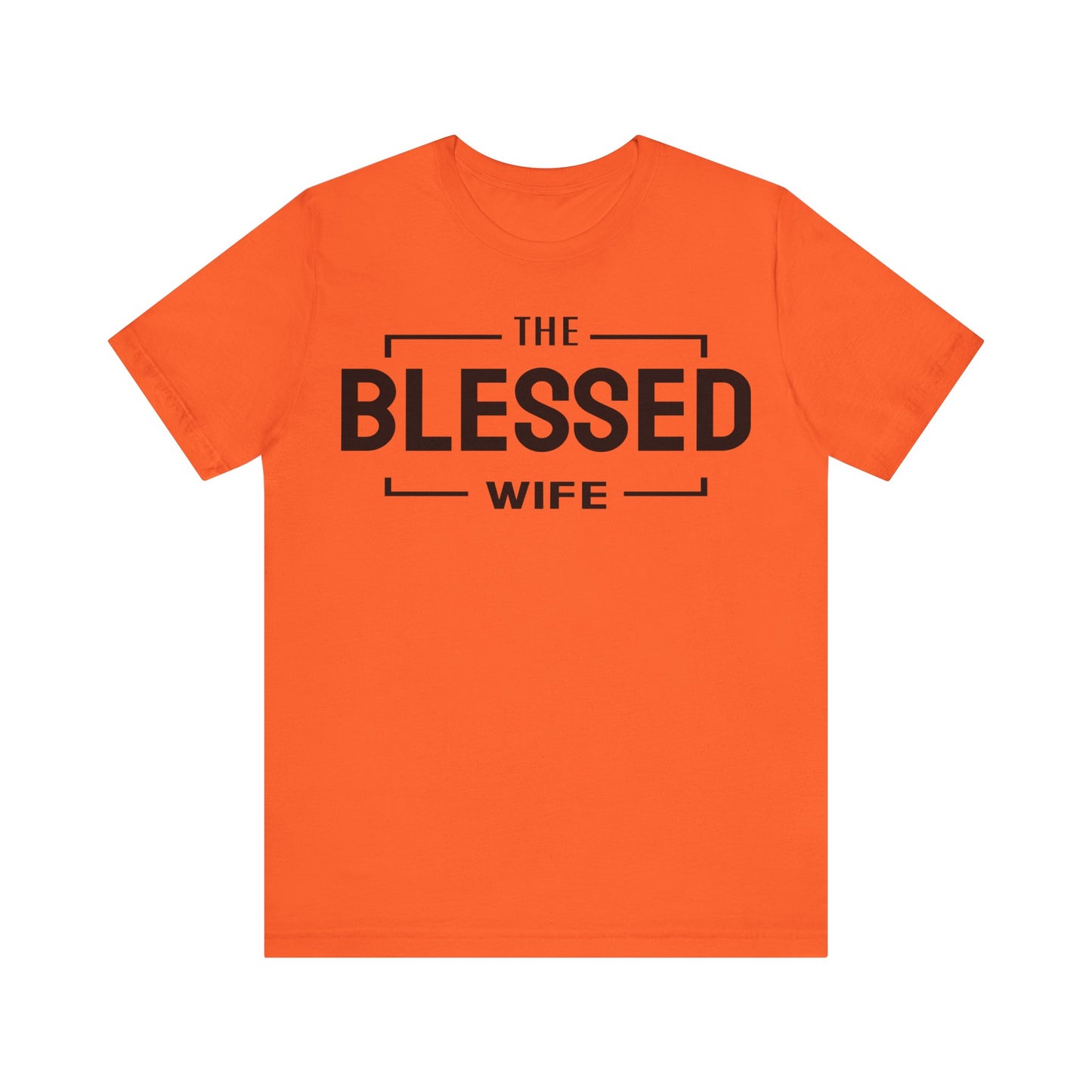 The Blessed Wife - Couples Collection Unisex Jersey Short Sleeve Tee