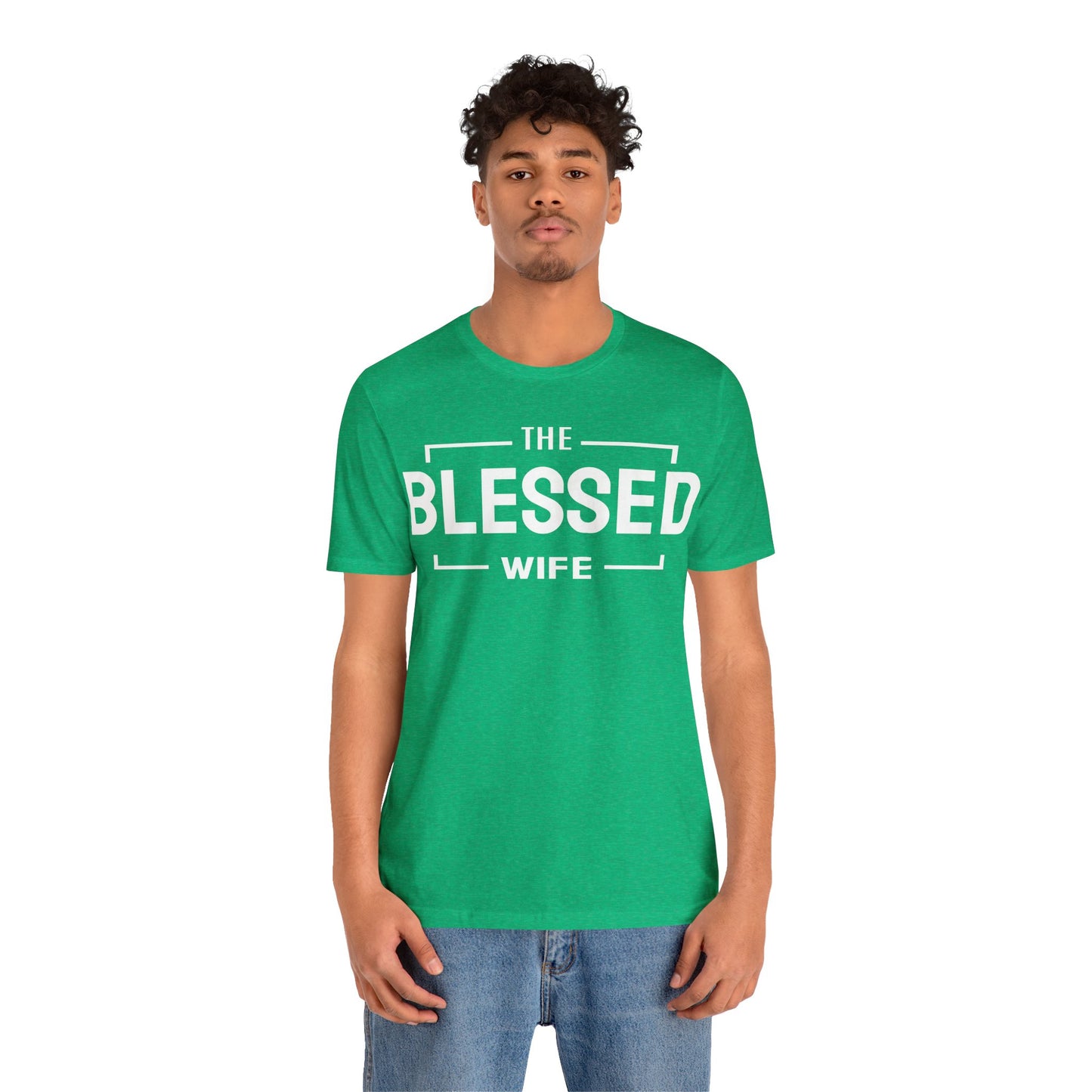 Blessed Wife - Couples Collection Unisex Jersey Short Sleeve Tee