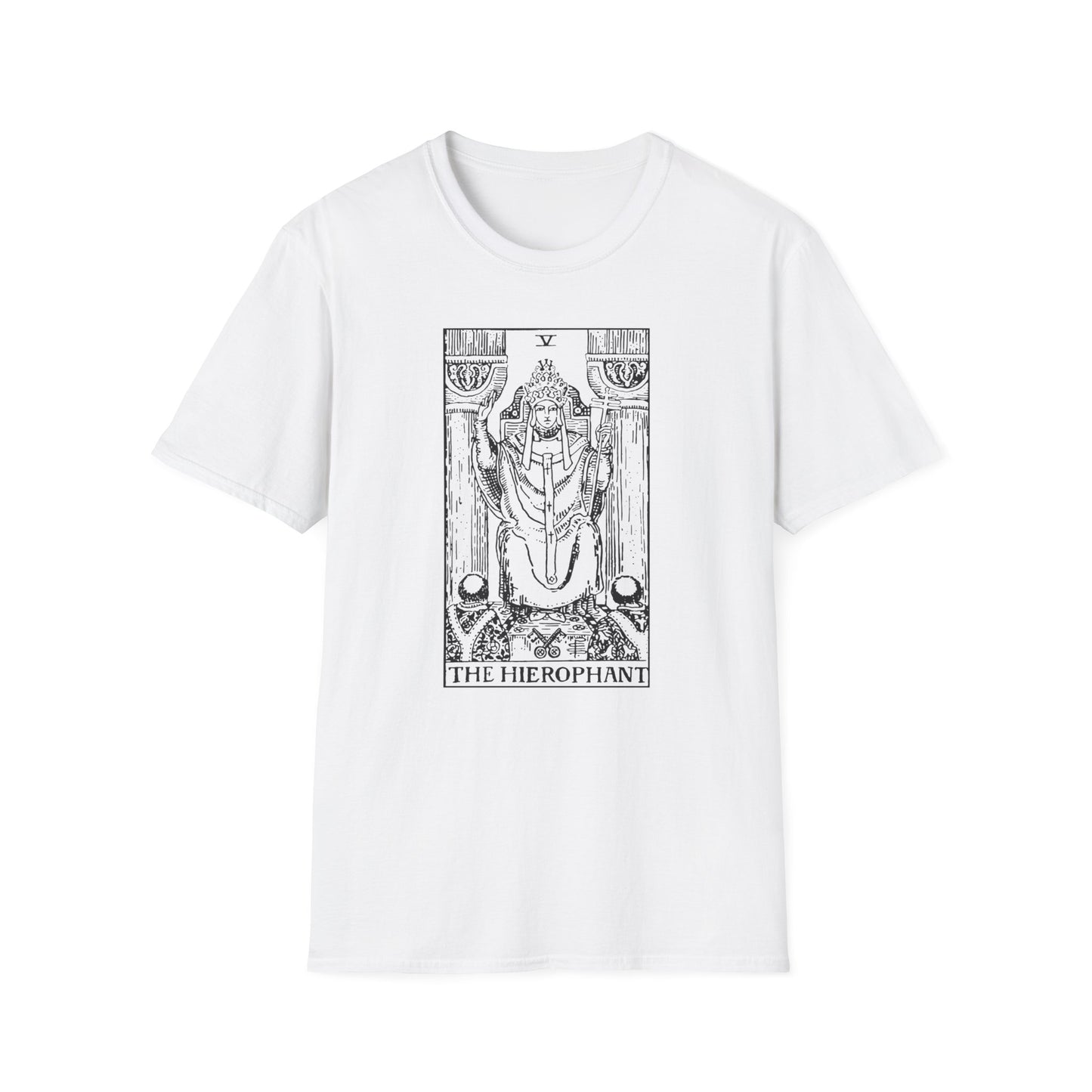 The Hierophant - Arcana Collection Unisex Softstyle T-Shirt