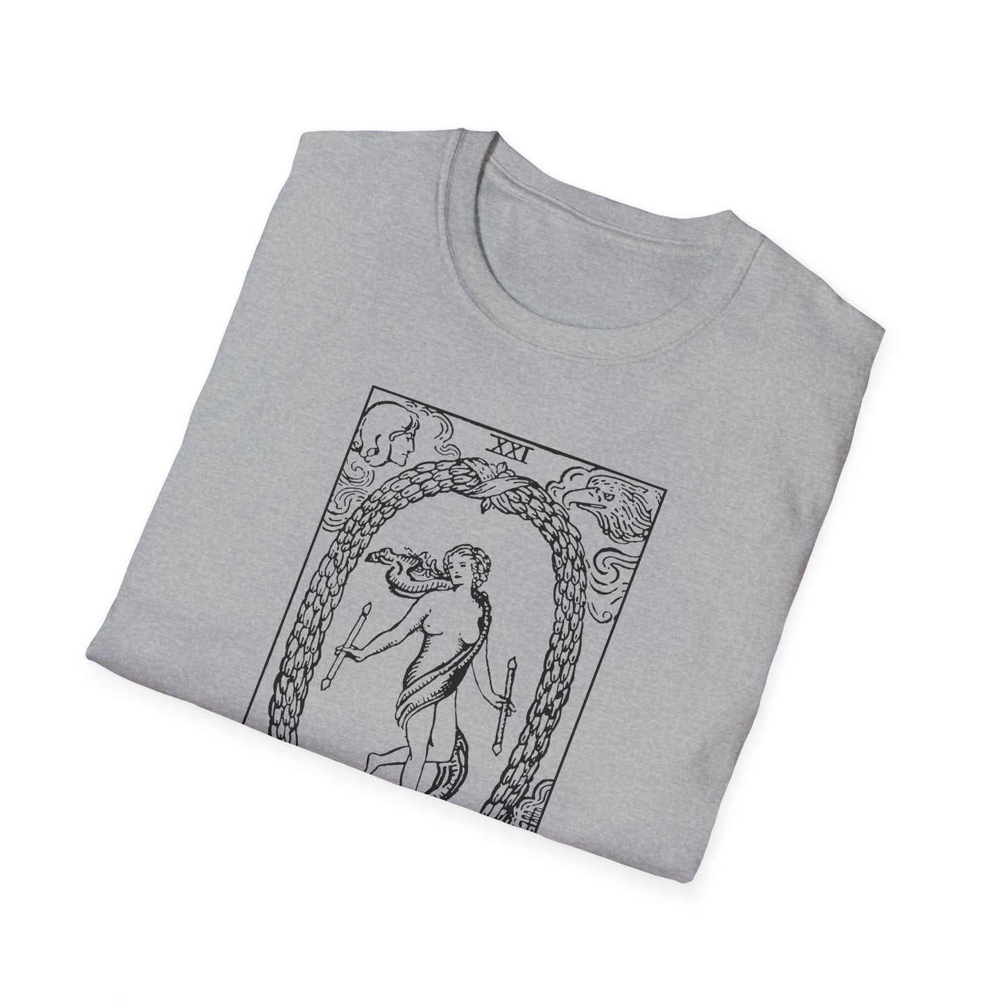 The World - Arcana Collection - Unisex Softstyle T-Shirt