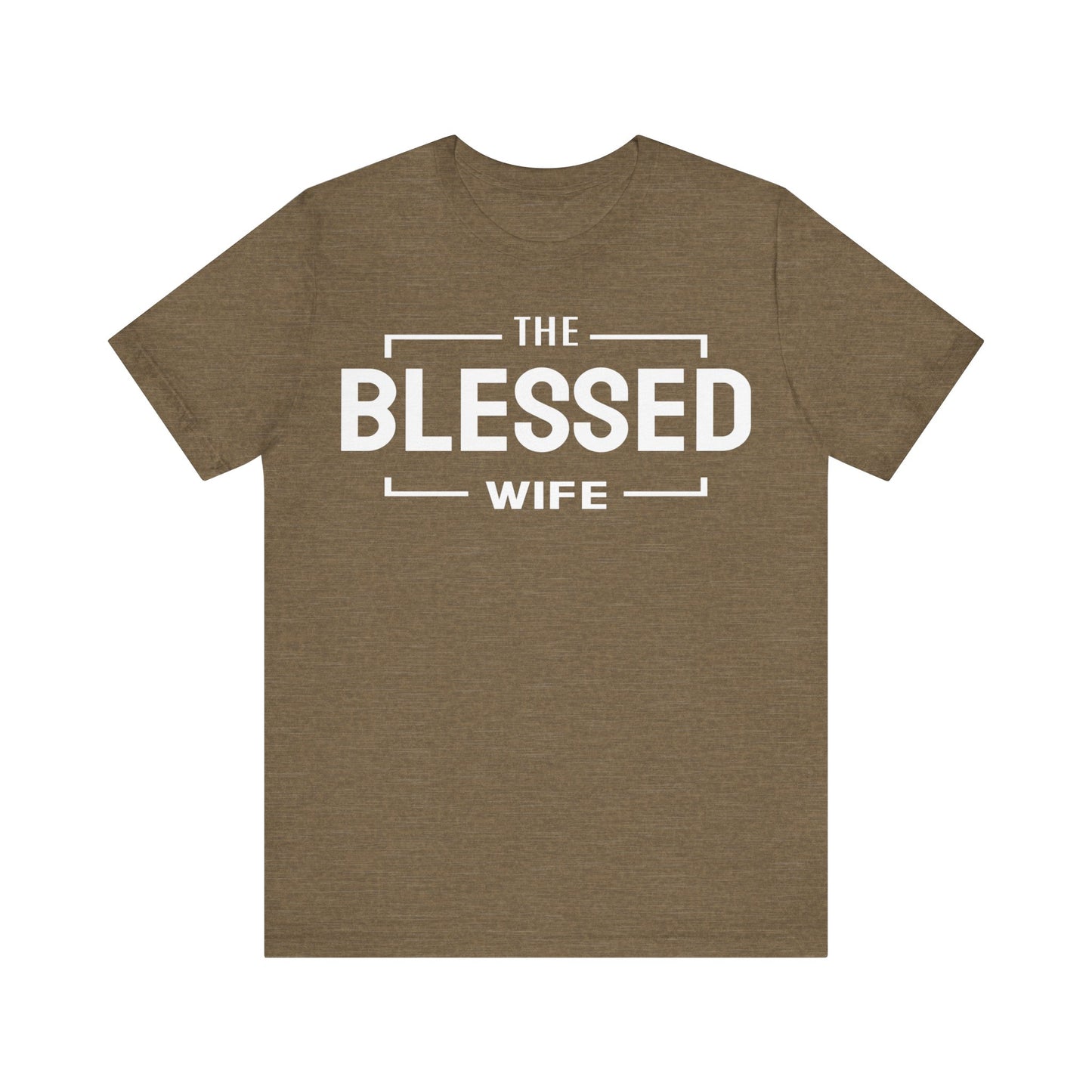 Blessed Wife - Couples Collection Unisex Jersey Short Sleeve Tee