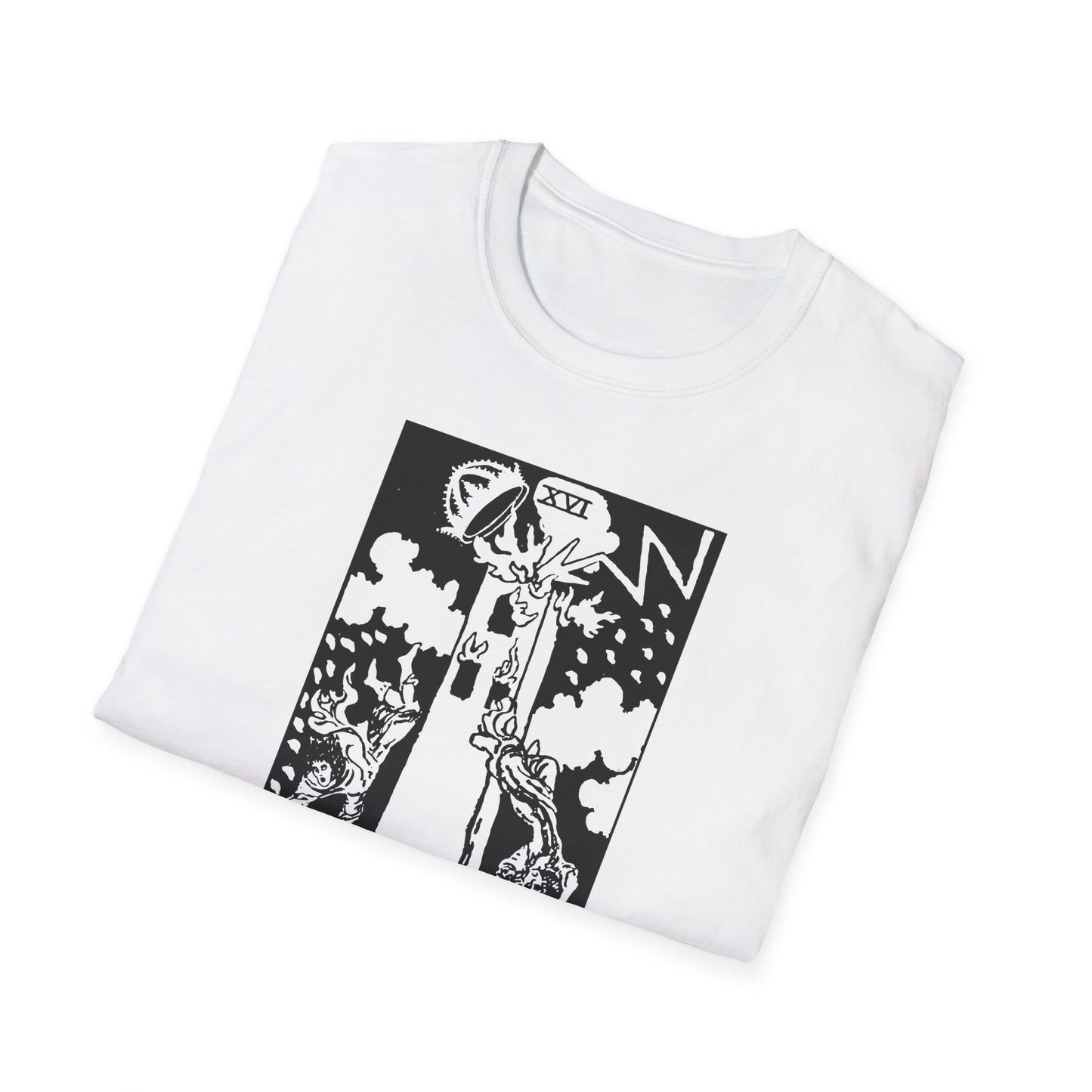 The Tower - Arcana Collection Unisex Softstyle T-Shirt