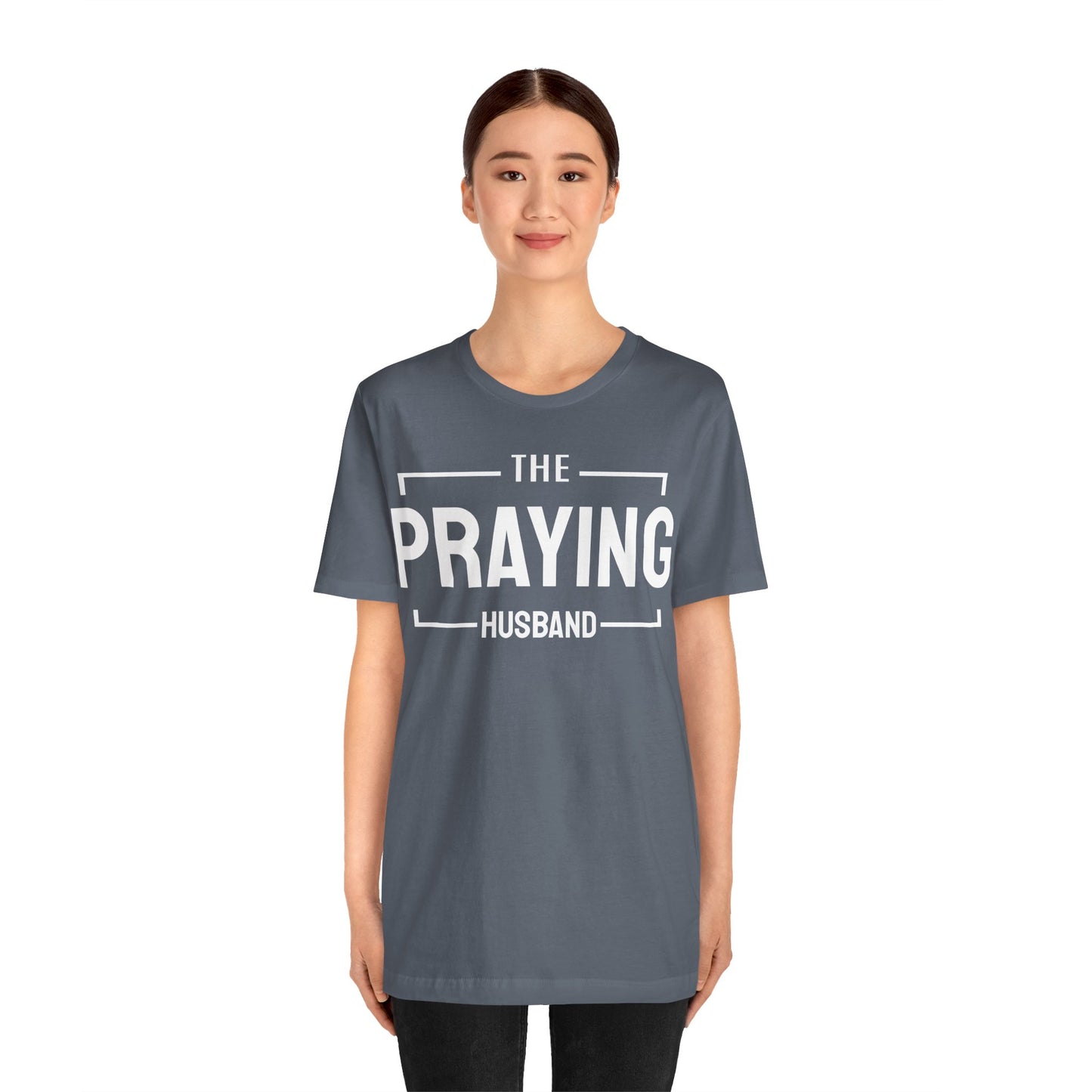 Praying Husband - Couples Collection Unisex Jersey Short Sleeve Tee