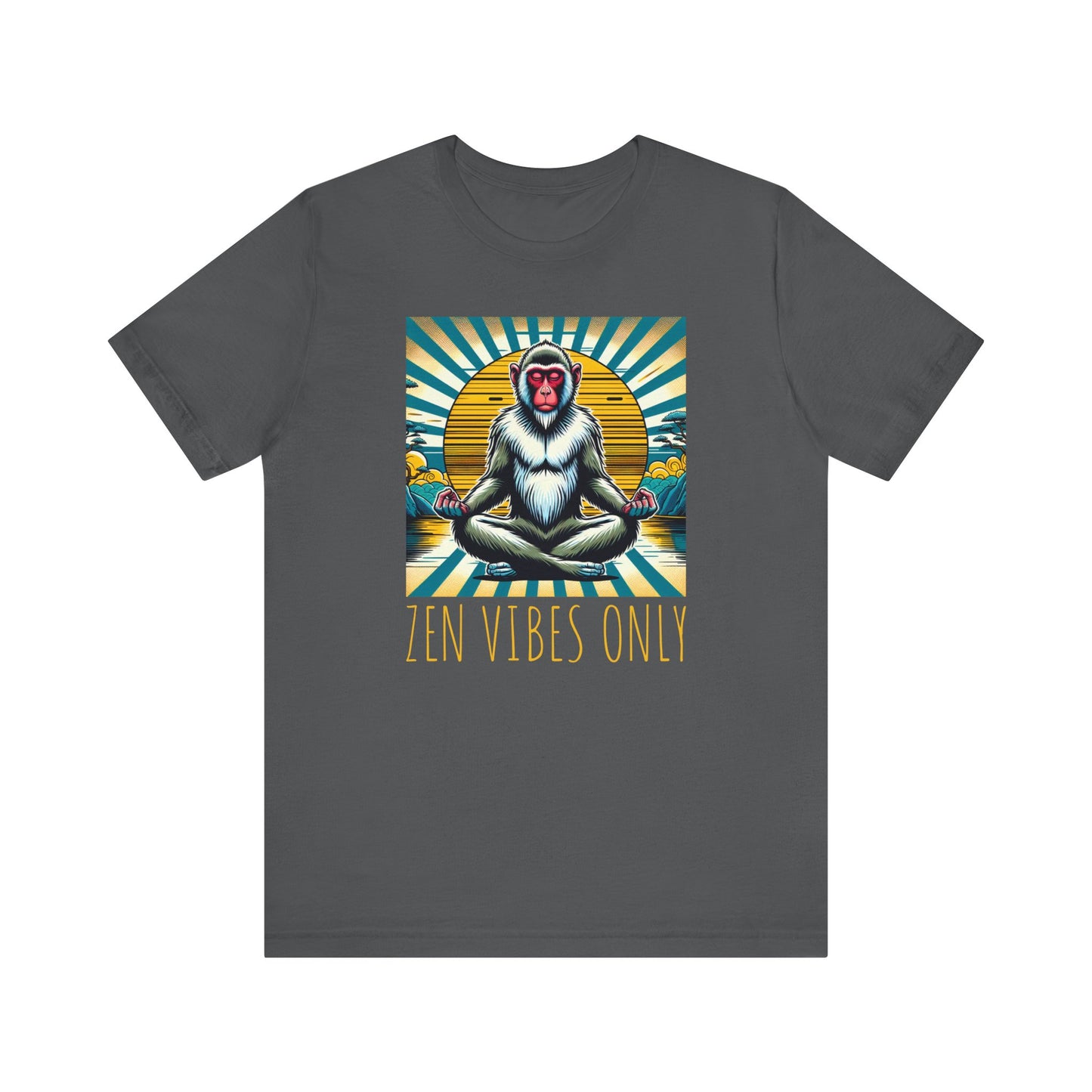 Stay Zen Collection -  Zen Monkey Classic Unisex Tshirt.