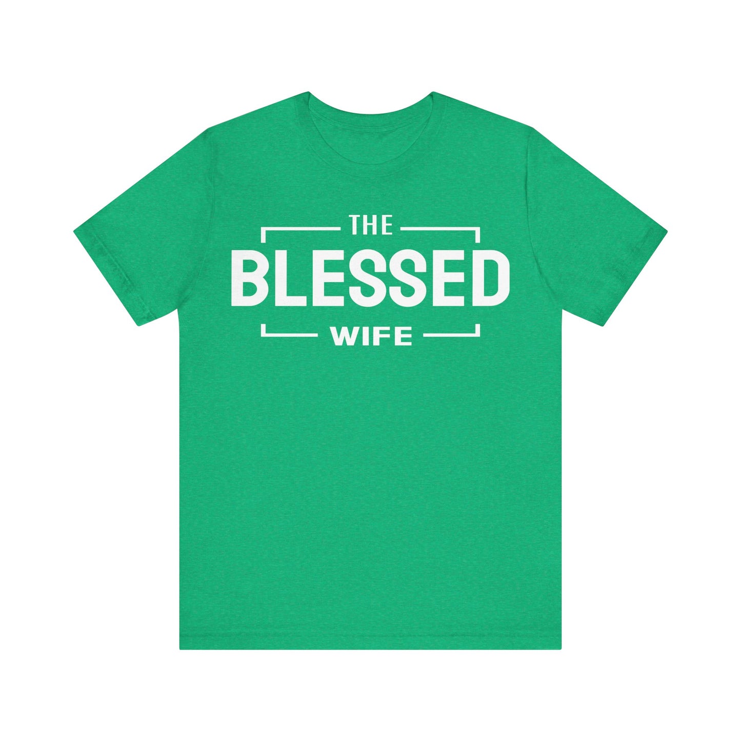 Blessed Wife - Couples Collection Unisex Jersey Short Sleeve Tee