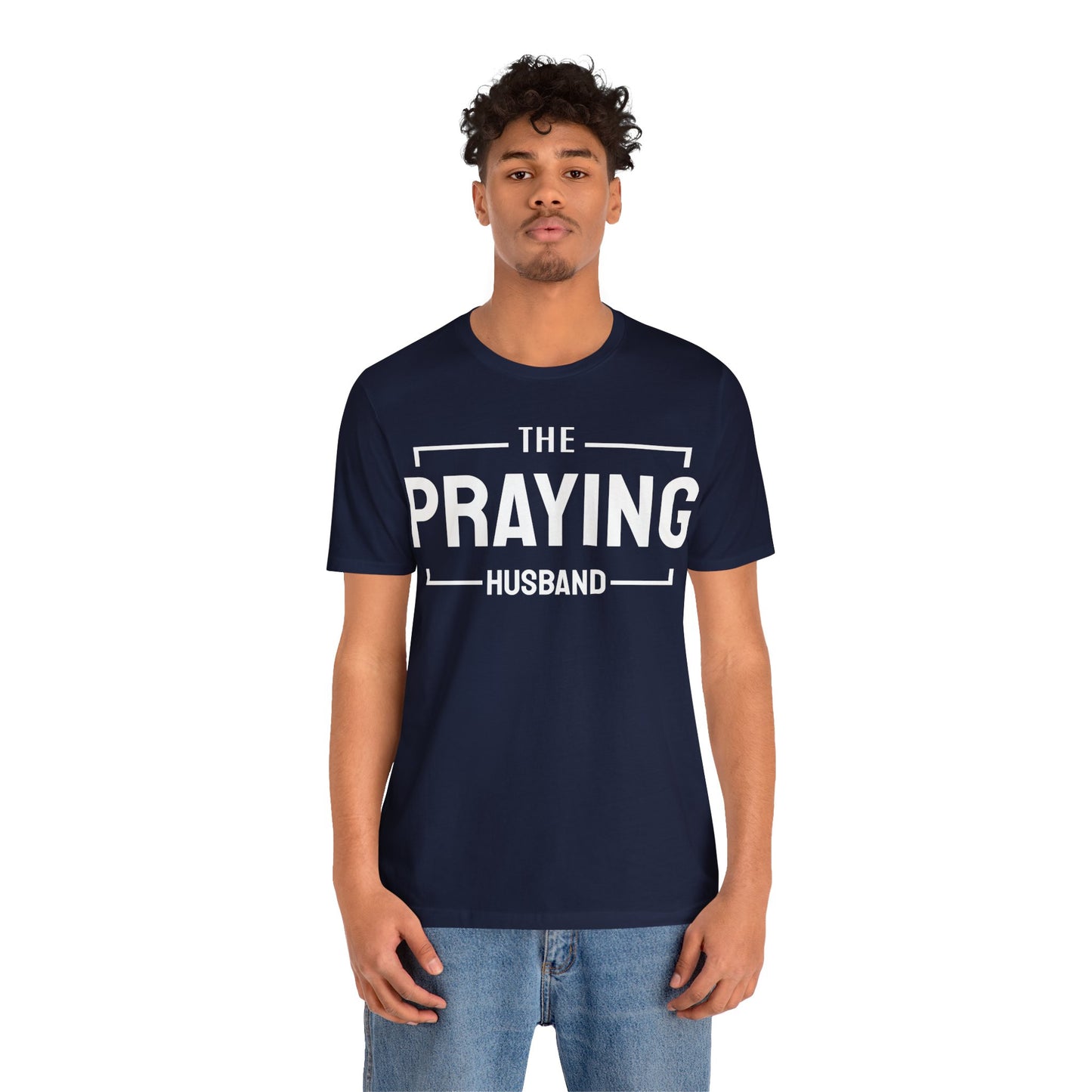 Praying Husband - Couples Collection Unisex Jersey Short Sleeve Tee